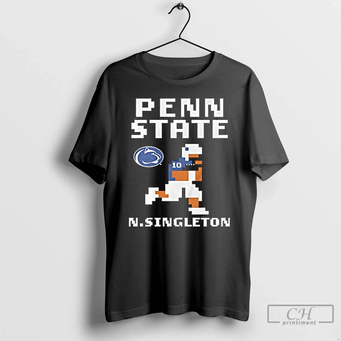 Classic Penn State Nittany Lions Nicholas Singleton Football T Shirts