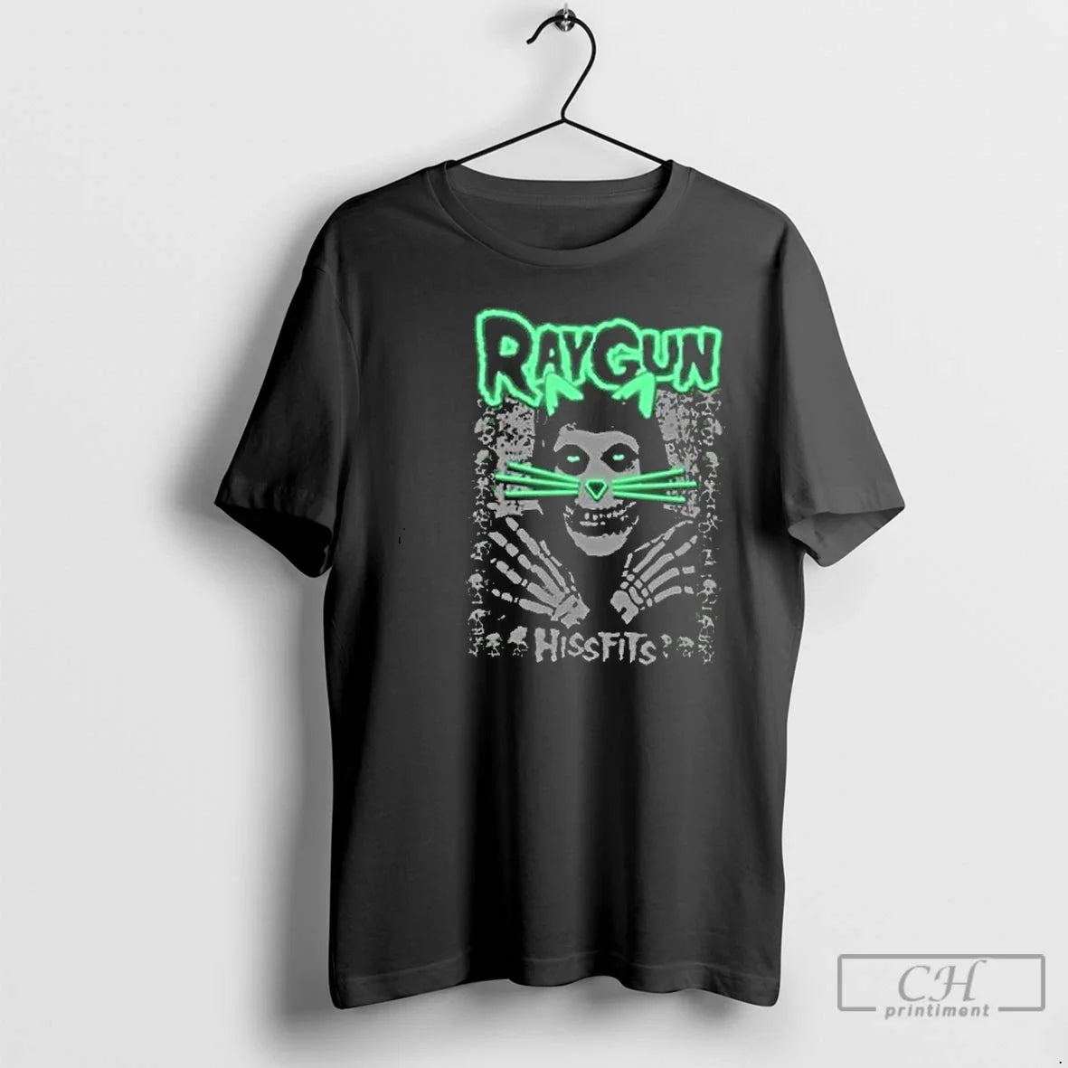Classic Raygun Misfits Skulls Logo T Shirts