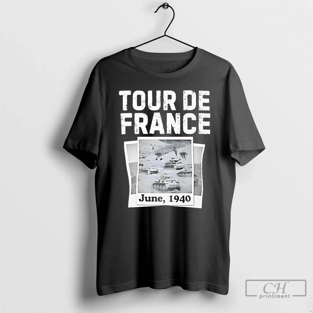 Classic Tour De France June 1940 T Shirts