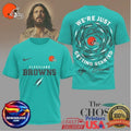 Cleveland Browns x The Chosen “We’re Just Getting Started” Christian Two Sided Shirt Unisex