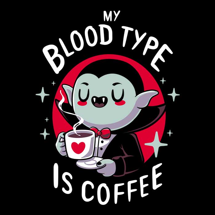 Coffee Vampire - Long Sleeve