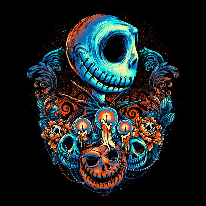 Colorful Pumpkin King - Long Sleeve