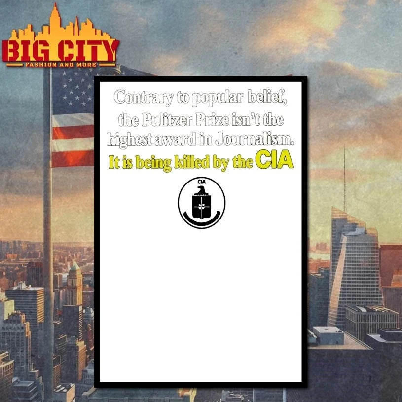 Contrary To Popular Belief The Pulitzer Prize Isn’t The Highest Cia Unisex