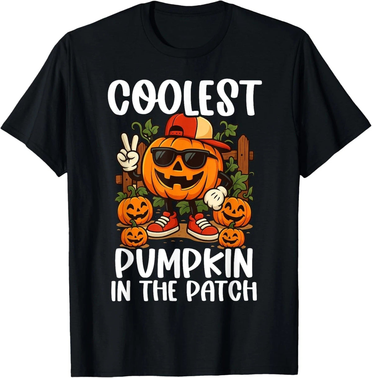 Coolest Pumpkin in the Patch Funny Halloween Kids Unisex Unisex