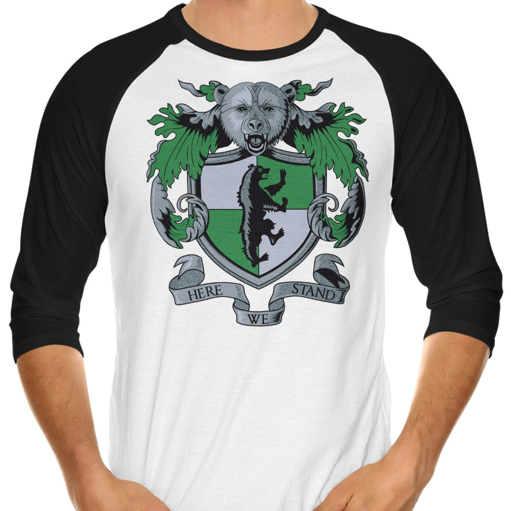 Crest of the Bear - 3/4 Sleeve Raglan