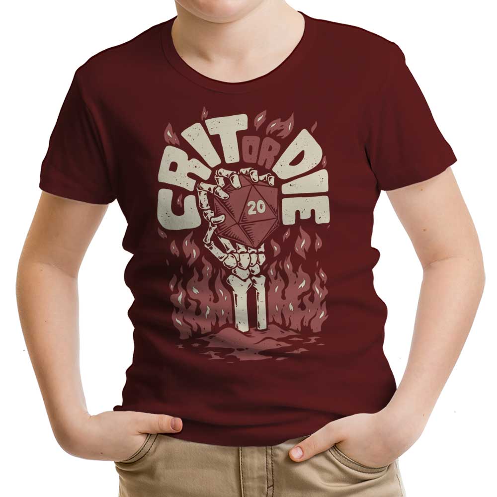 Crit or Die - Youth Apparel