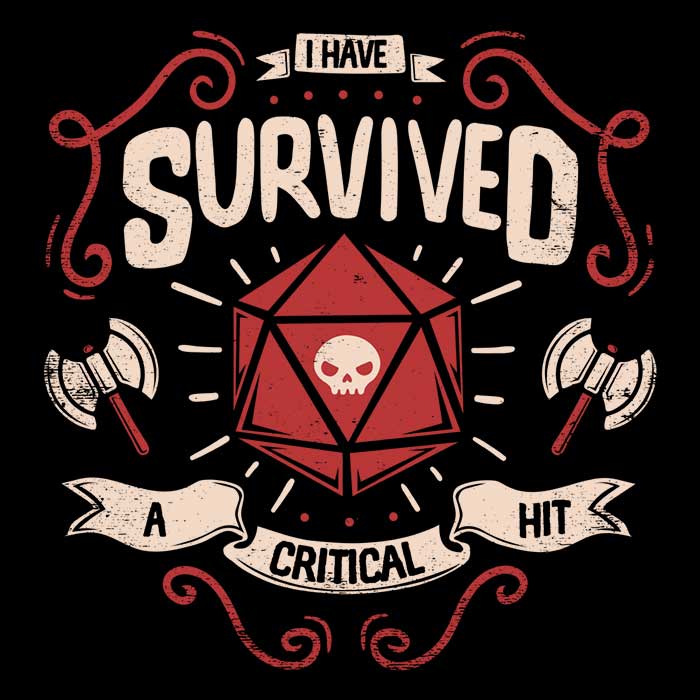 Critical Hit Survivor - Youth Apparel