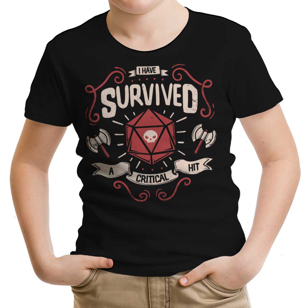 Critical Hit Survivor - Youth Apparel