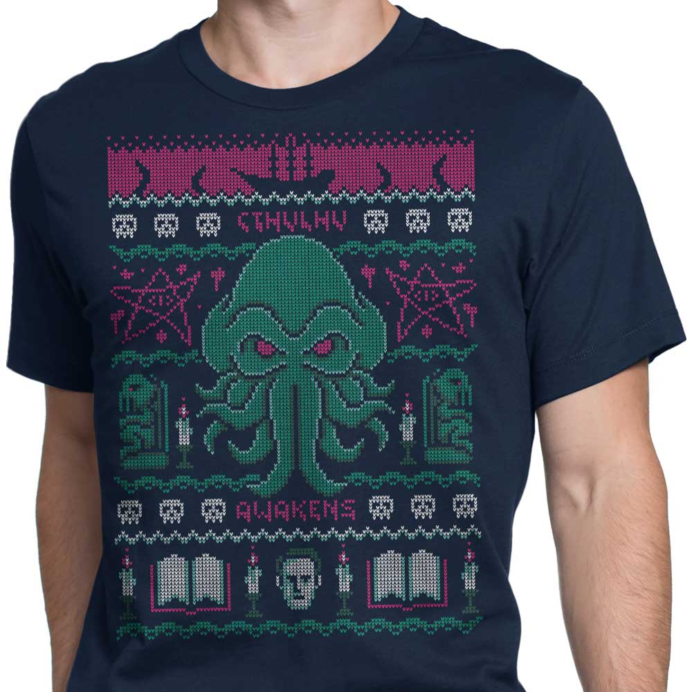 Cthulhu Awakens Sweater - Men's Apparel