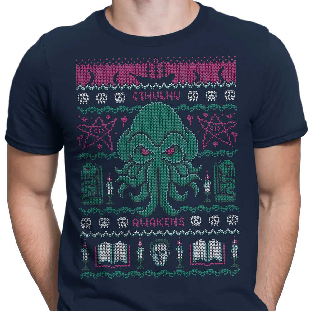Cthulhu Awakens Sweater - Men's Apparel