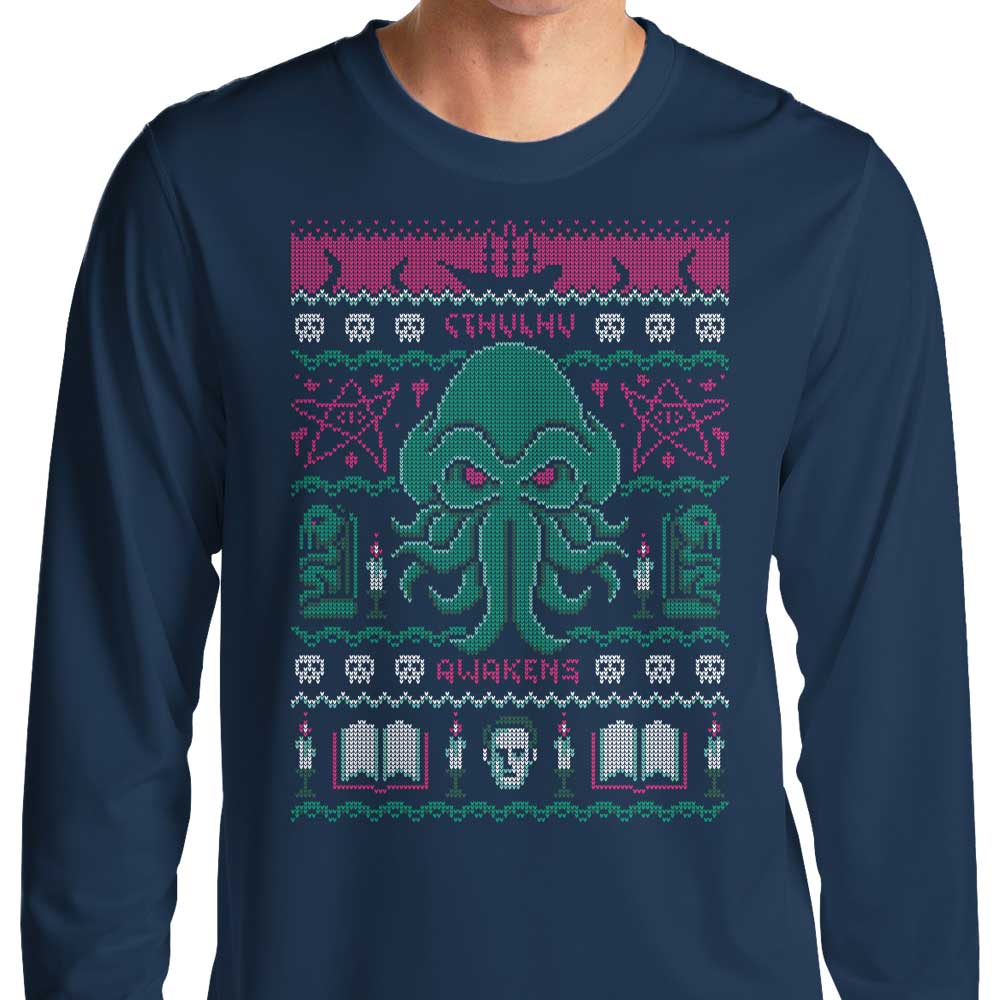Cthulhu Awakens Sweater - Long Sleeve