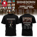 Dance, Kid, Dance Act II World Tour Shinedown 2026 S3 Two Sided Shirt Unisex