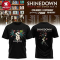 Dance, Kid, Dance Act II World Tour Shinedown 2026 Two Sided Shirt Unisex