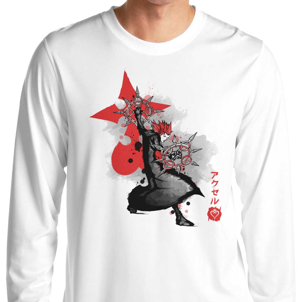 Dancing Flames Sumi-e - Long Sleeve
