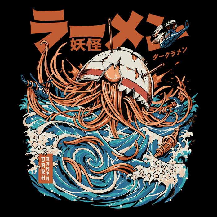 Dark Great Ramen (Alt) - Long Sleeve