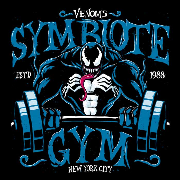 Dark Symbiote Gym - Long Sleeve