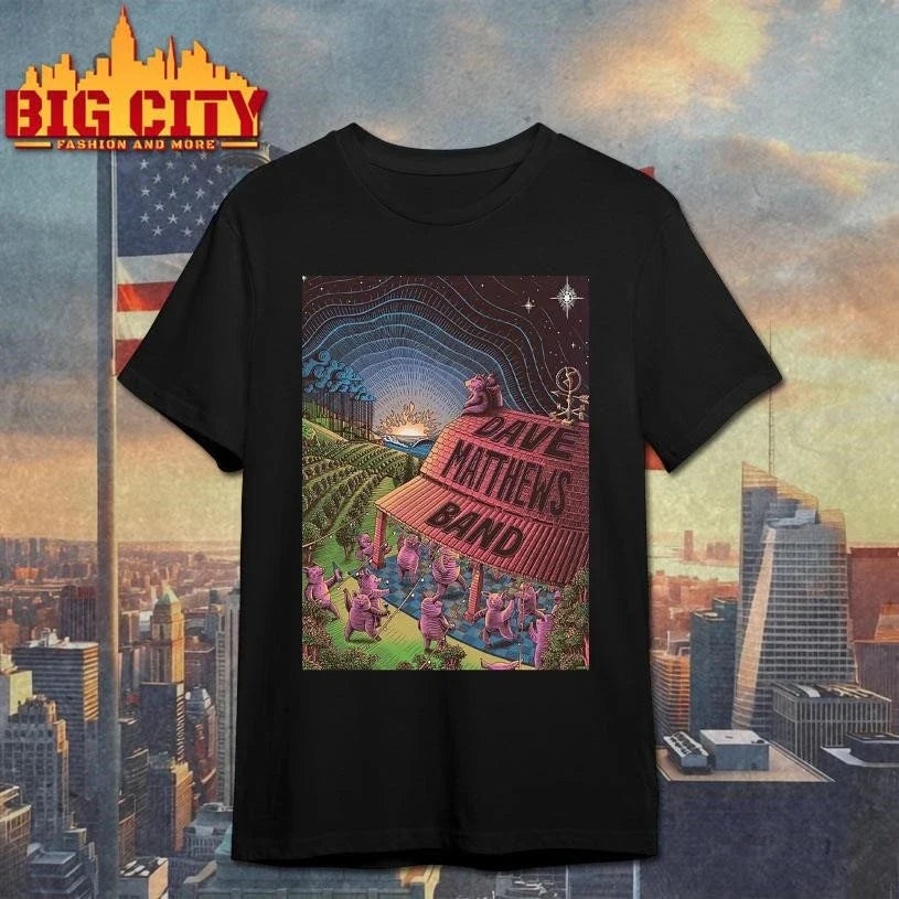 Dave Matthews Band The Pig Song Poster Art Shirt Unisex