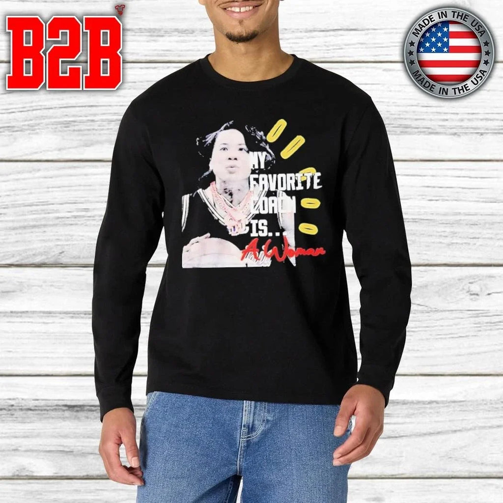 Dawn Staley My Favorite Coach Is A Woman Shirt Unisex