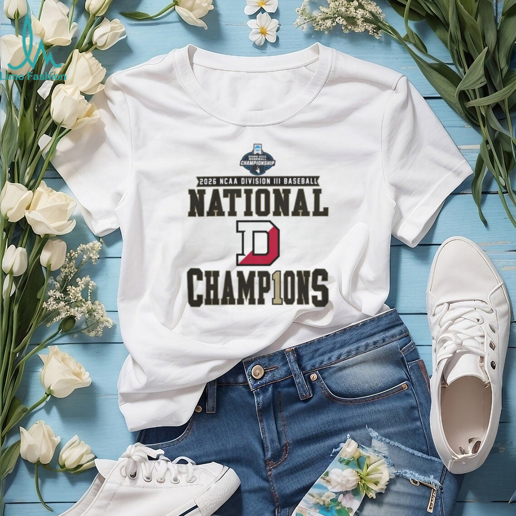 Denison Big Red 2026 NCAA Division III Baseball National Champions Locker Room T Shirt