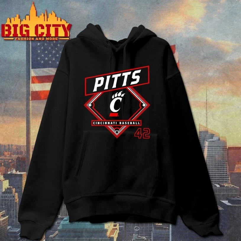 Derrick Pitts Cincinnati Bearcats Baseball Unisex