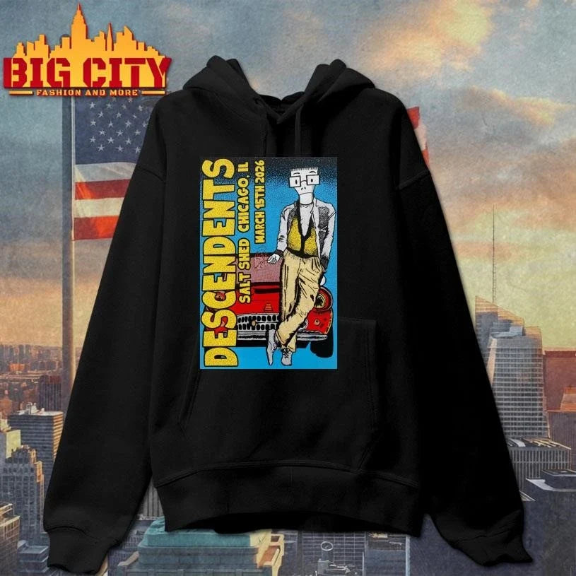 Descendents At The Salt Shed On Mar 15 2026 Poster Shirt Unisex