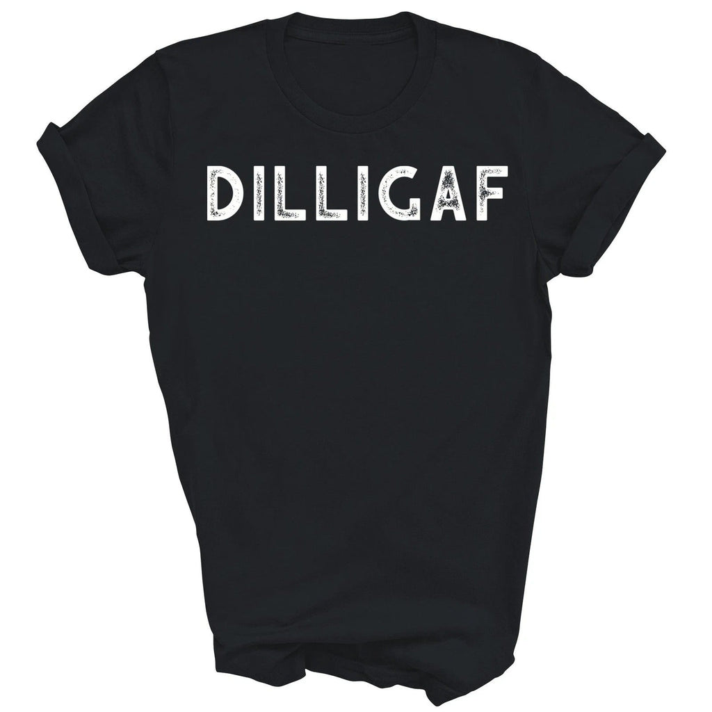 Dilligaf Do I Look Like I Give A F Funny Unisex Shirt Gift (Black;S) Unisex