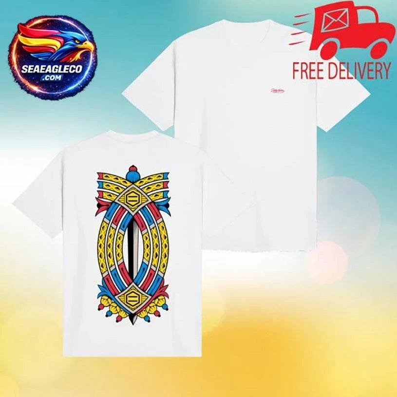 Dolly Noire Sette Di Spade Triestine Two Sided Shirt Unisex