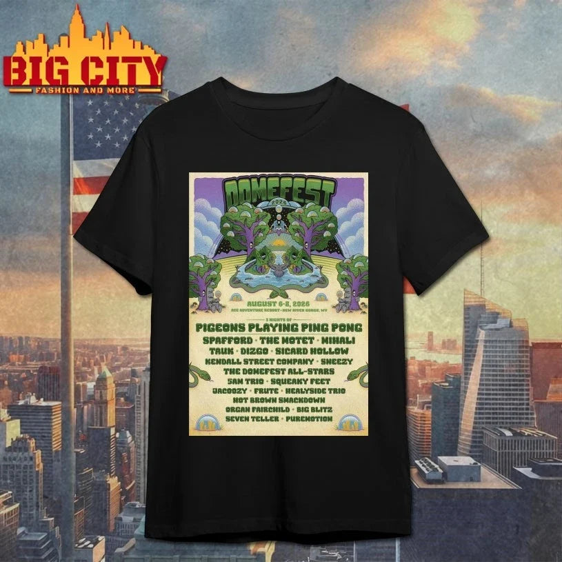Domefest Aug 6-8 2026 In New Gorge WV Poster Unisex
