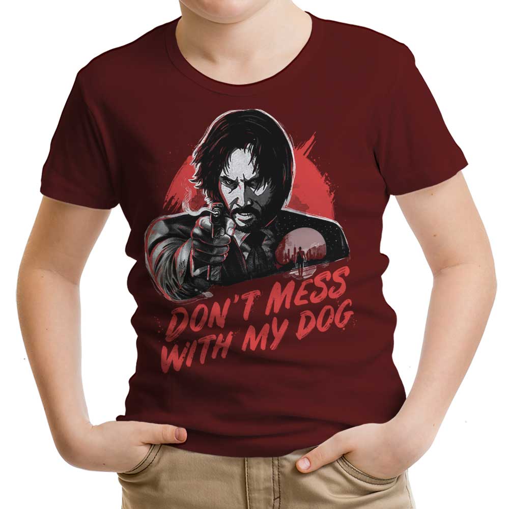 Don't Mess With My Dog - Youth Apparel
