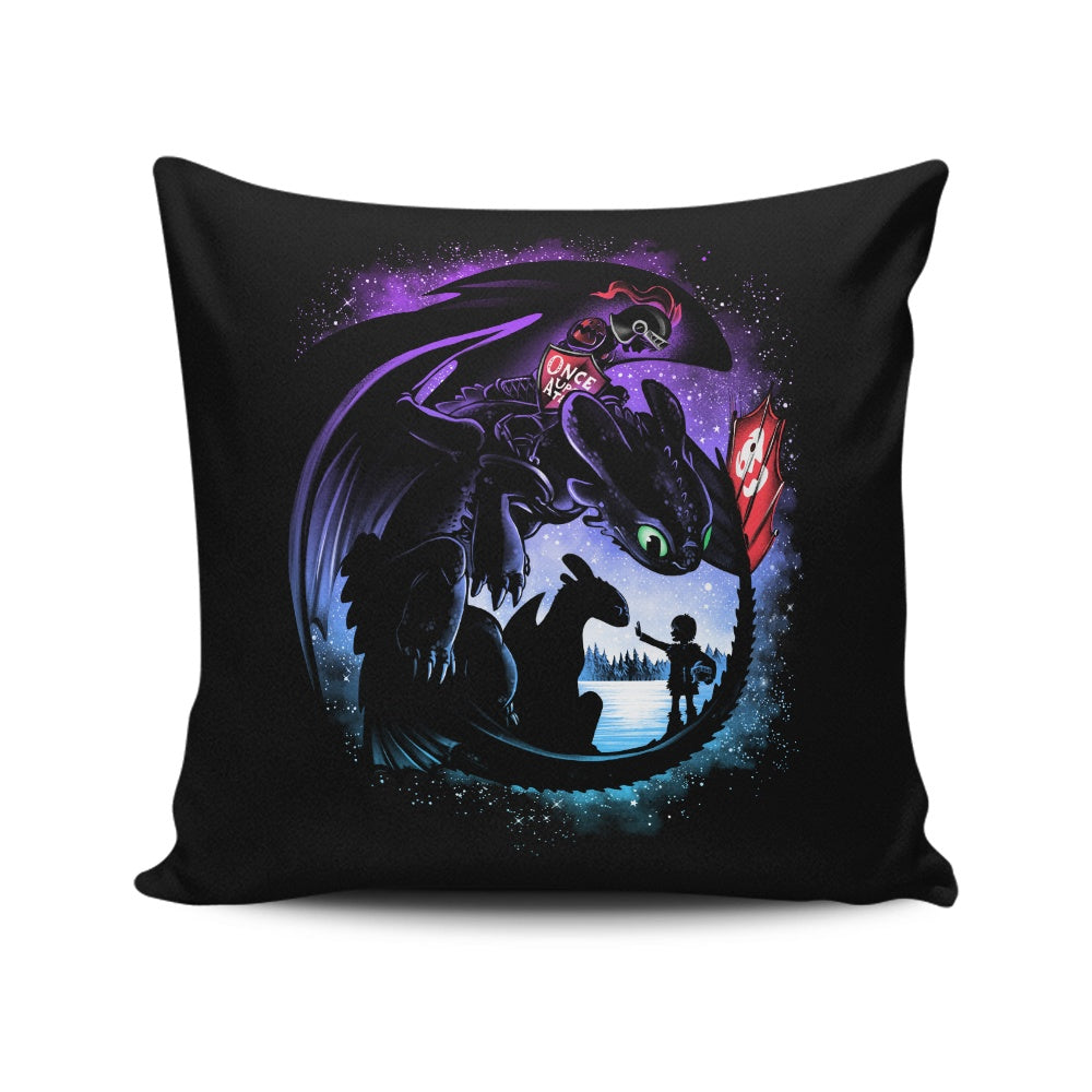 Dragons and Tees - Throw Pillow