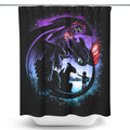 Dragons and Tees - Shower Curtain