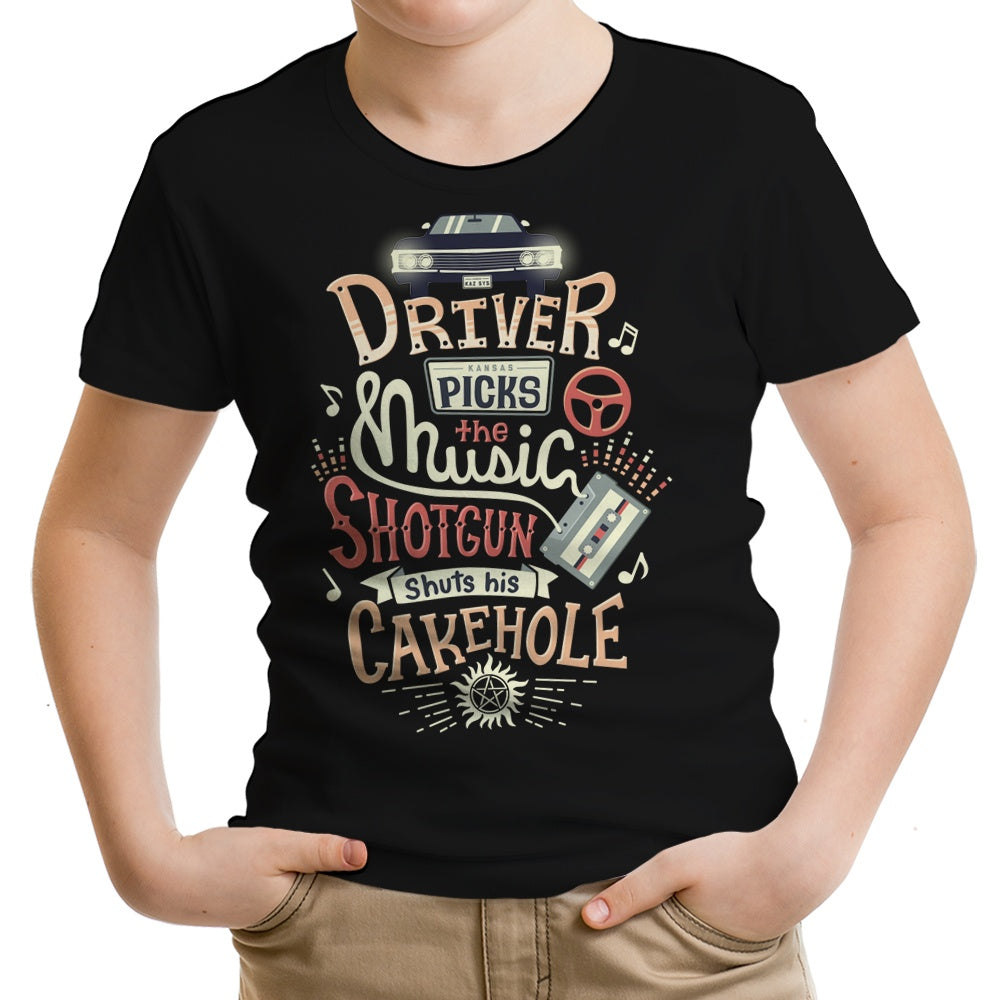 Driver Picks the Music - Youth Apparel