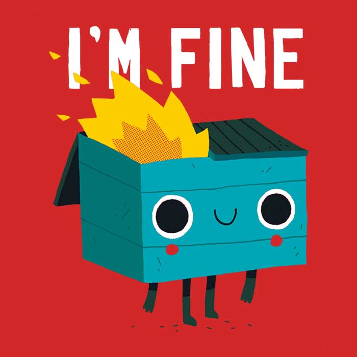 Dumpster is Fine - Youth Apparel