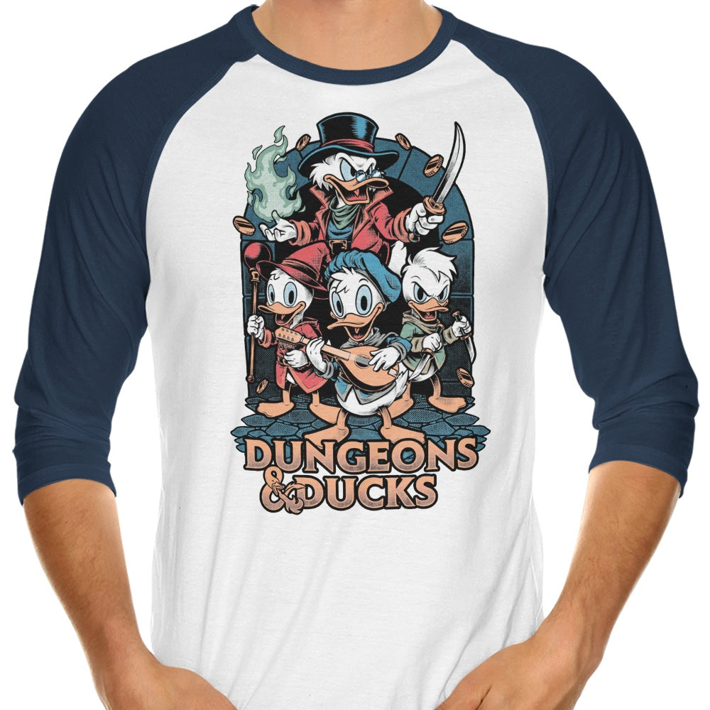 Dungeons and Ducks - 3/4 Sleeve Raglan