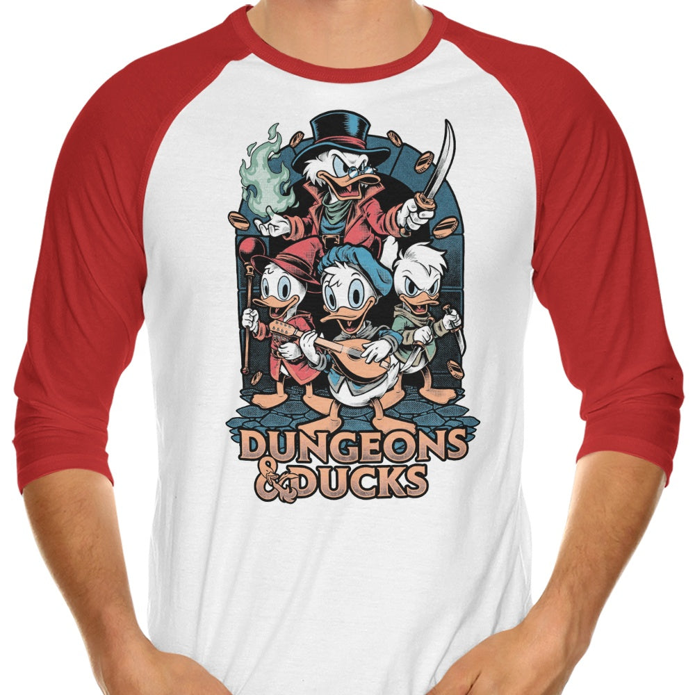 Dungeons and Ducks - 3/4 Sleeve Raglan