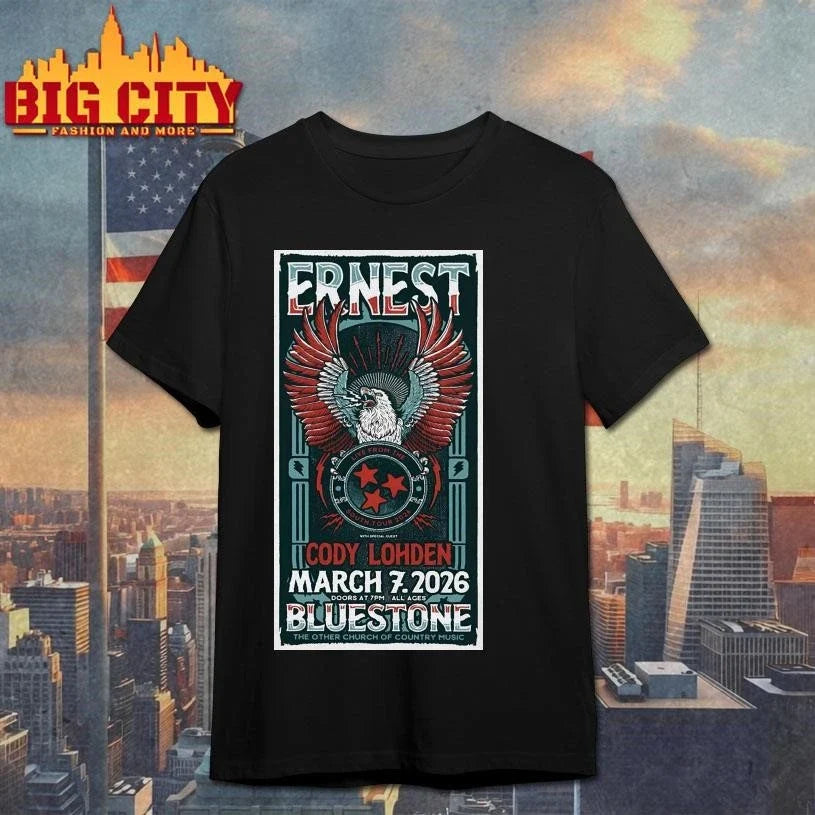 ERNEST 3 7 2026 Columbus OH Poster Shirt Unisex