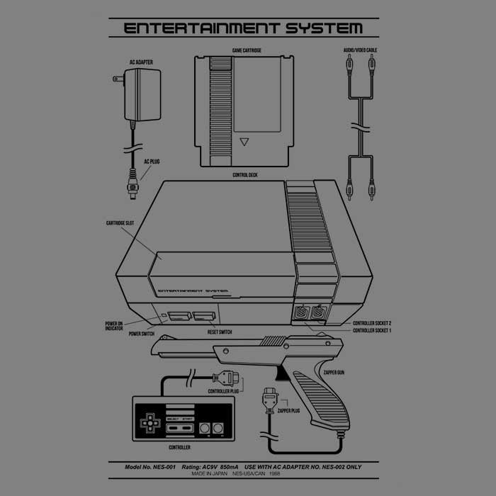 Entertainment System (Alt) - Youth Apparel