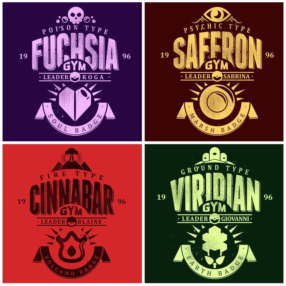 Entire Kanto Series II Collection - Apparel Collection