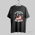 Flying Twice As High 2025 Eagle Wearing Beanie Sunglasses