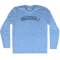 !GOOOOL! Soccer Adult Tri-Blend Long Sleeve Style004