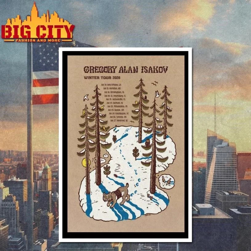 Gregory Alan Iskov Winter 2026 Shows Poster Shirt Unisex