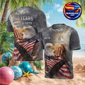 Guided By Faith Driven By Duty US Army 250th Anniversary Eagle Two Sided Shirt Unisex