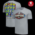 Hendrick Motorsports Classic Ink Heather Gray 15x Champions Tri-Blend Two Sided Shirt Unisex