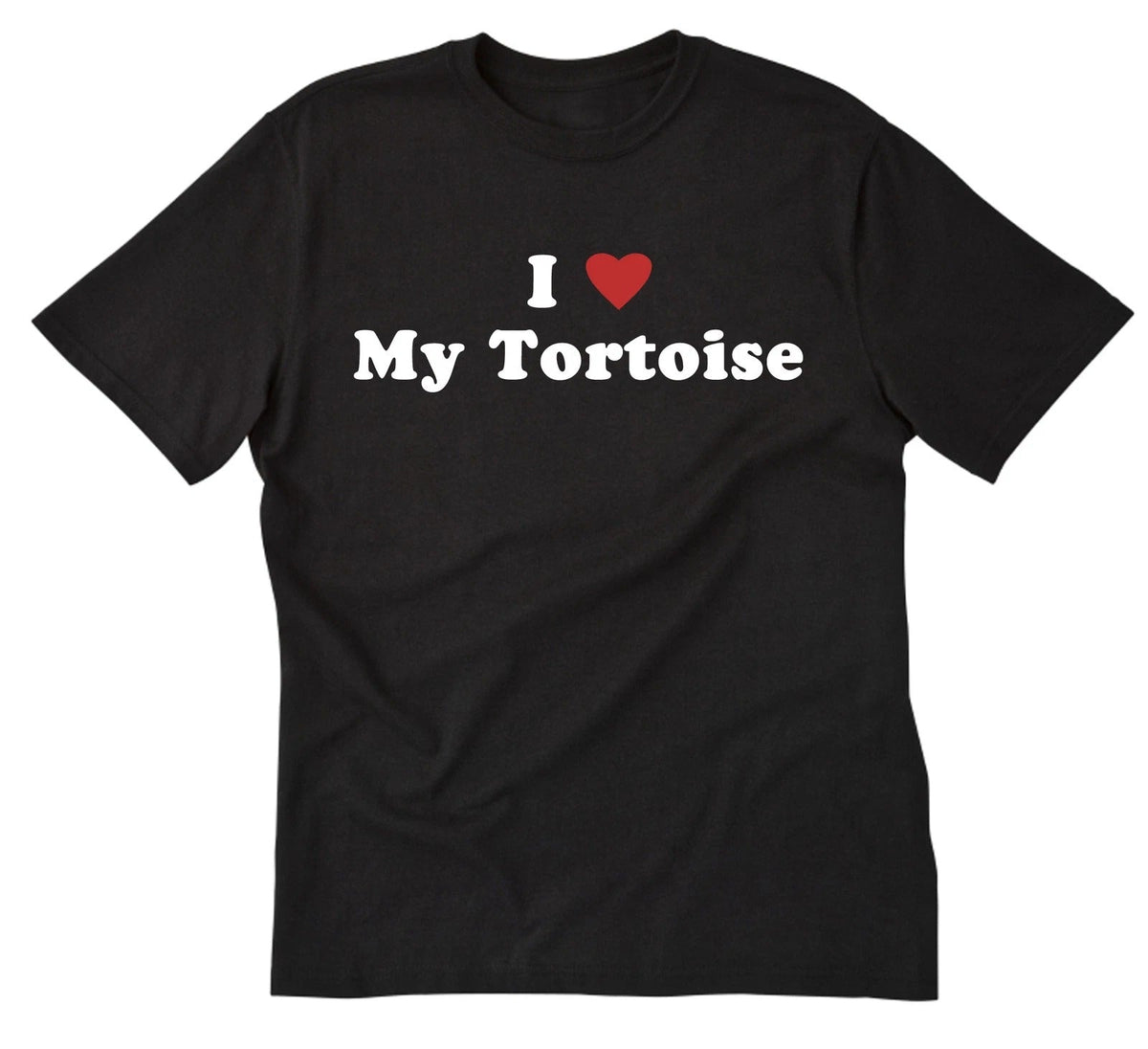 I Love My Tortoise I Heart My Tortoise Shirt Short Sleeve Tee Shirt Unisex