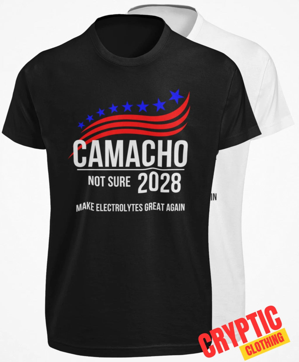 Idiocracy President Camacho 2028 Funny Election Vintage Movie Poster TEE Unisex