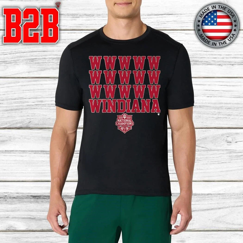 Indiana Football Windiana 2025 National Champions Shirt Unisex