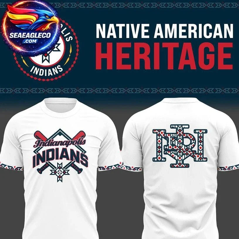 Indianapolis Indians 2026 Native American Heritage Night Two Sided Shirt Unisex
