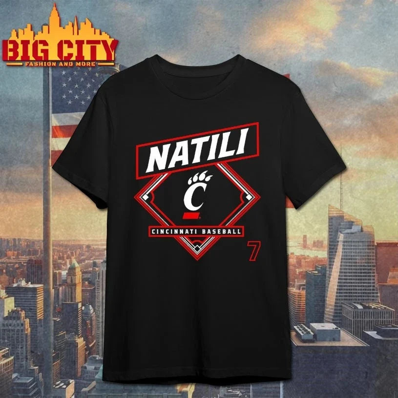 Jack Natili Cincinnati Bearcats Baseball Unisex