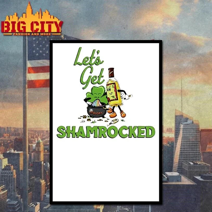 Jeppson’s Malört St. Patrick’s Day Let’s Get Shamrocked Shirt Unisex