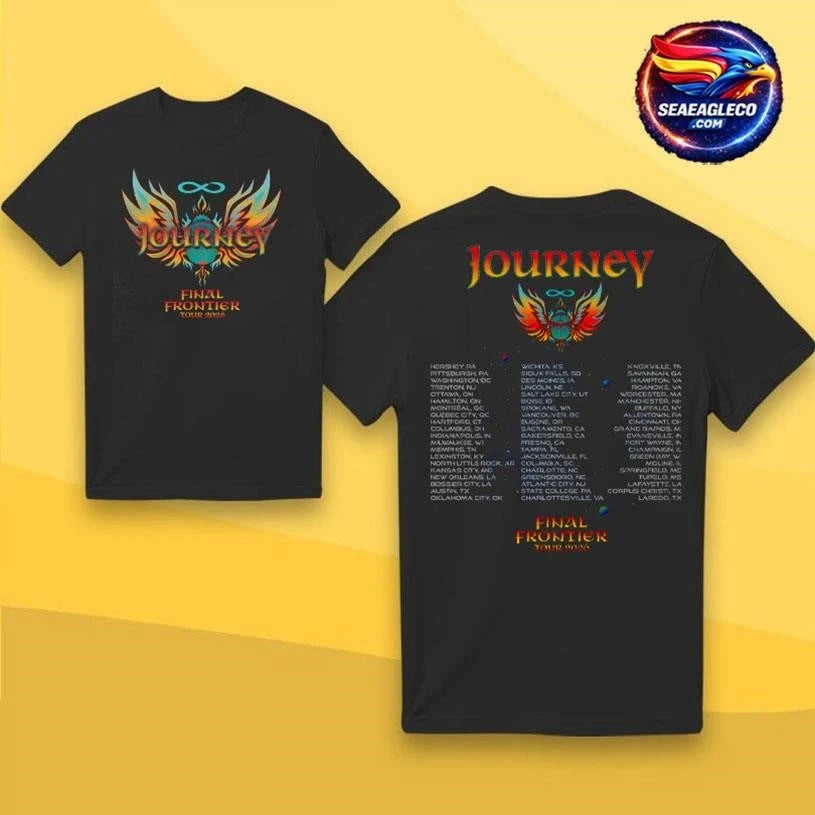 Journey 2026 Tour Two Sided Shirt Unisex